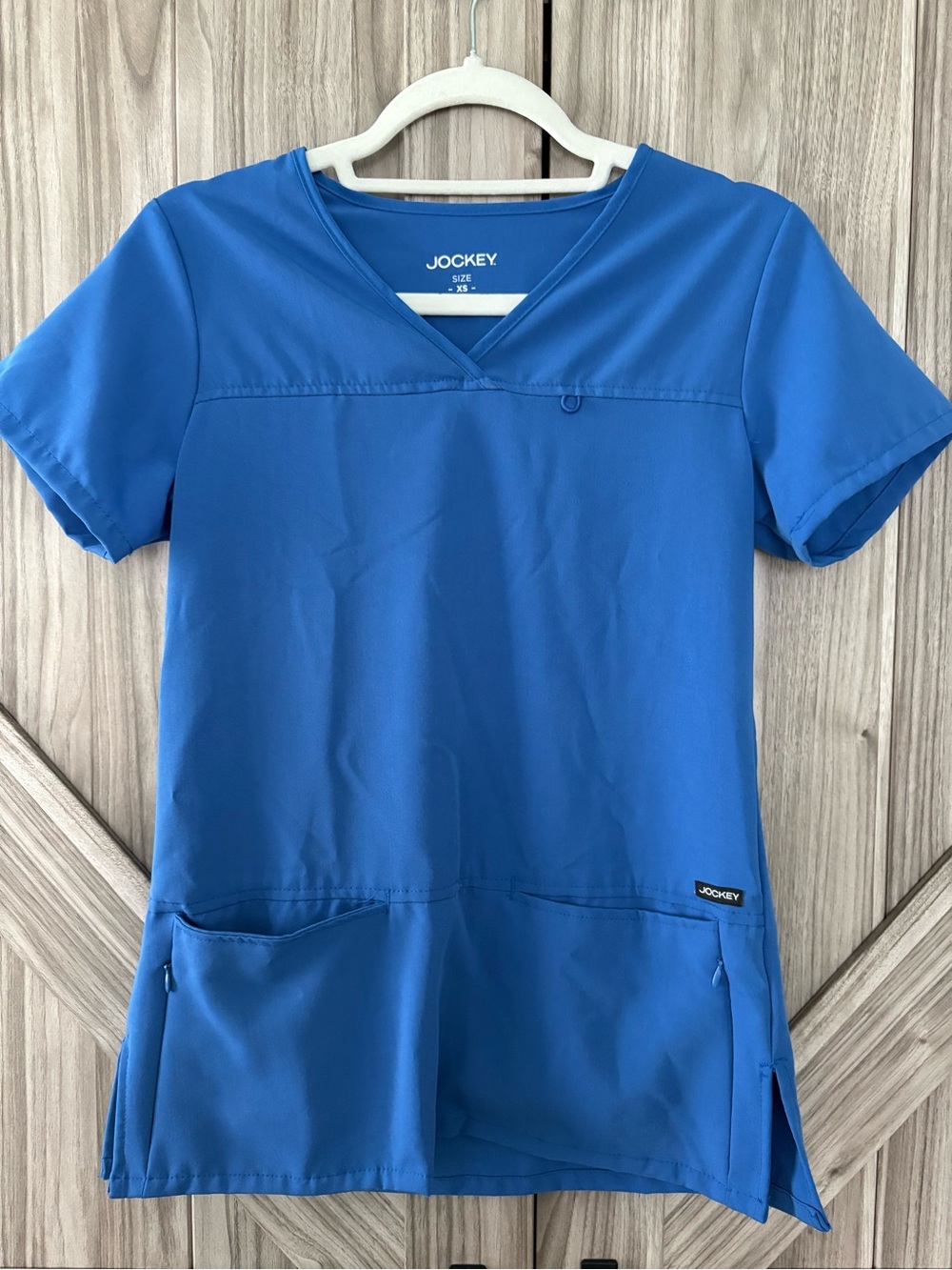 Jockey Royal Blue V-Neck Medical Scrub Top